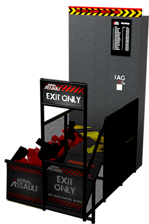 Aerial assault Exit section